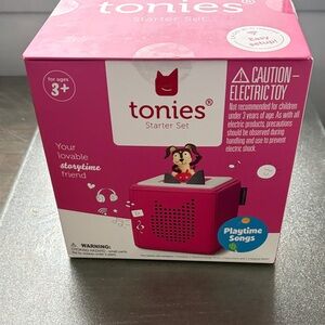 New in box Tonies Starter Set - Pink